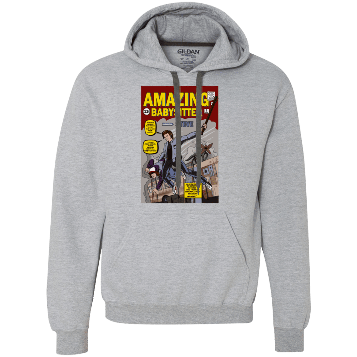 Sweatshirts Sport Grey / L The Amazing Babysitter Premium Fleece Hoodie