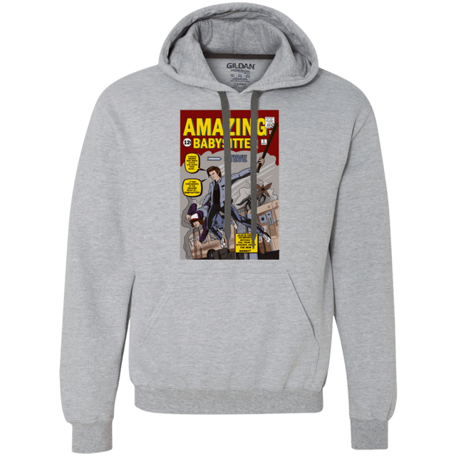 Sweatshirts Sport Grey / L The Amazing Babysitter Premium Fleece Hoodie