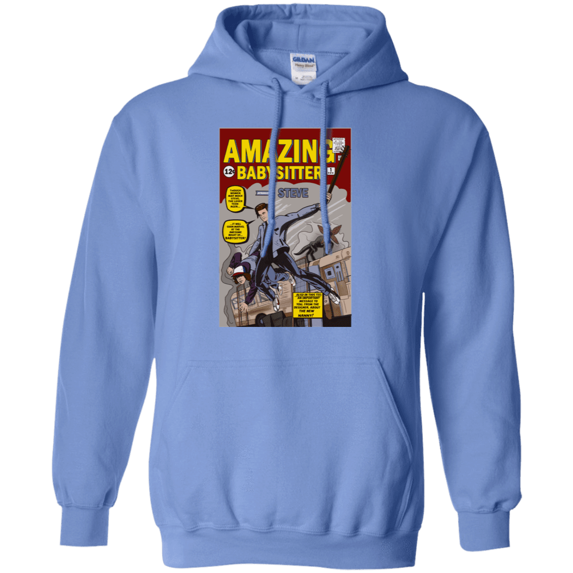 Sweatshirts Carolina Blue / S The Amazing Babysitter Pullover Hoodie