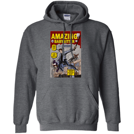 Sweatshirts Dark Heather / S The Amazing Babysitter Pullover Hoodie