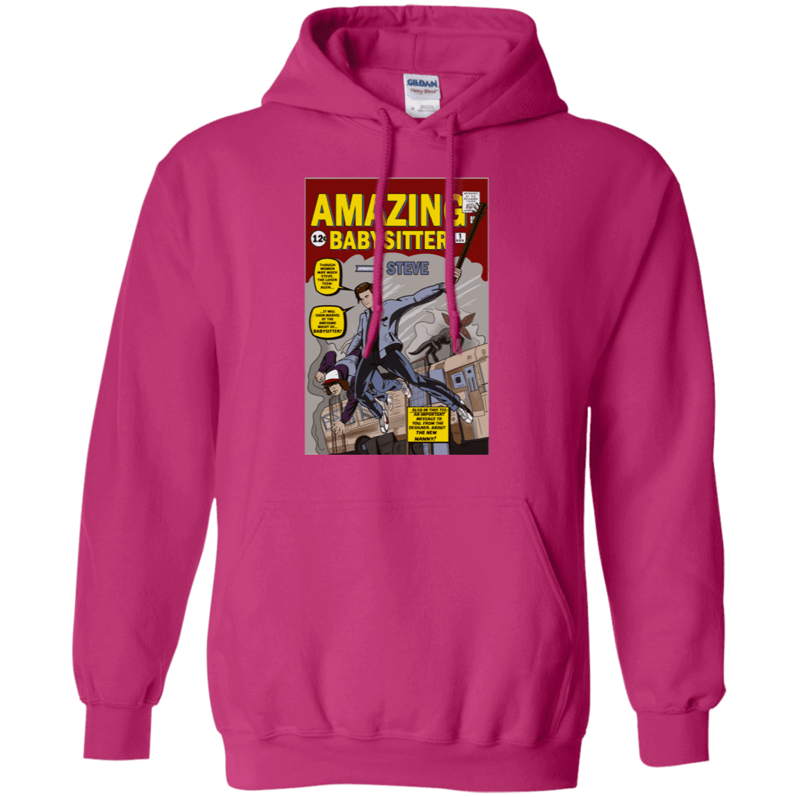 Sweatshirts Heliconia / S The Amazing Babysitter Pullover Hoodie