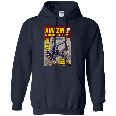 Sweatshirts Navy / S The Amazing Babysitter Pullover Hoodie