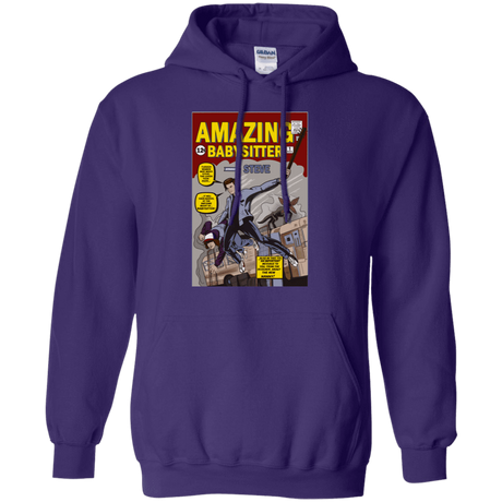 Sweatshirts Purple / S The Amazing Babysitter Pullover Hoodie