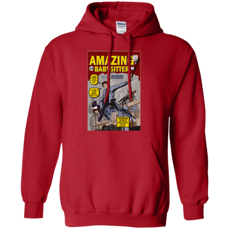 Sweatshirts Red / S The Amazing Babysitter Pullover Hoodie