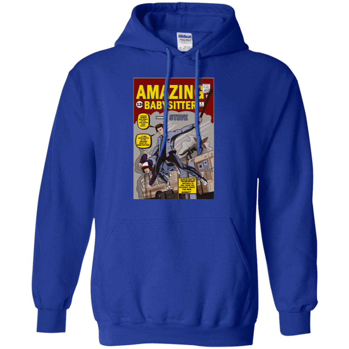 Sweatshirts Royal / S The Amazing Babysitter Pullover Hoodie