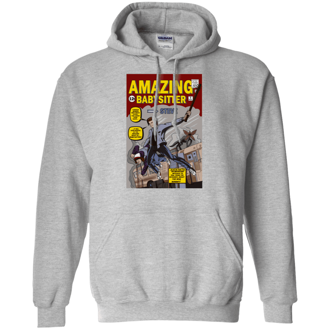 Sweatshirts Sport Grey / S The Amazing Babysitter Pullover Hoodie