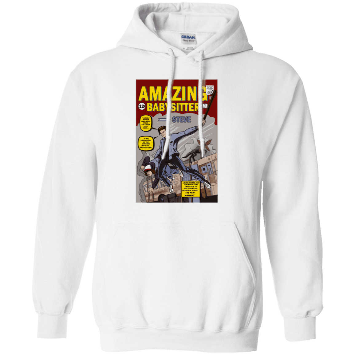 Sweatshirts White / S The Amazing Babysitter Pullover Hoodie