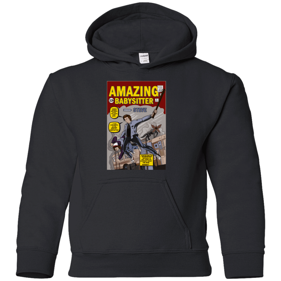 Sweatshirts Black / YS The Amazing Babysitter Youth Hoodie