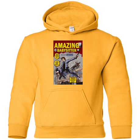 Sweatshirts Gold / YS The Amazing Babysitter Youth Hoodie