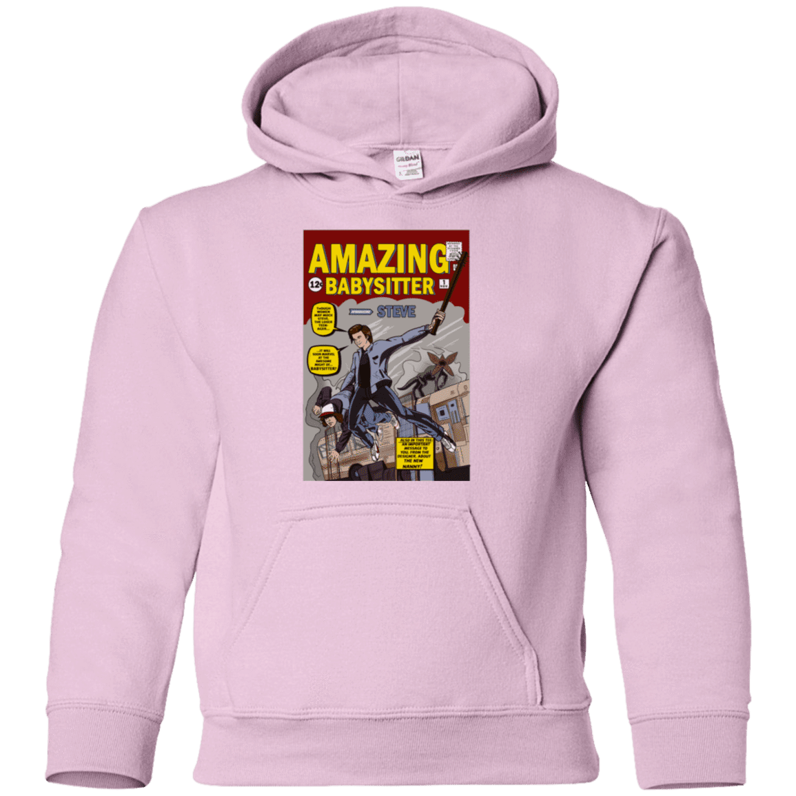 Sweatshirts Light Pink / YS The Amazing Babysitter Youth Hoodie