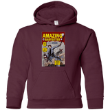 Sweatshirts Maroon / YS The Amazing Babysitter Youth Hoodie