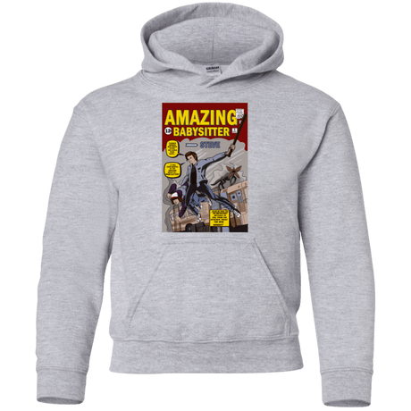 Sweatshirts Sport Grey / YS The Amazing Babysitter Youth Hoodie