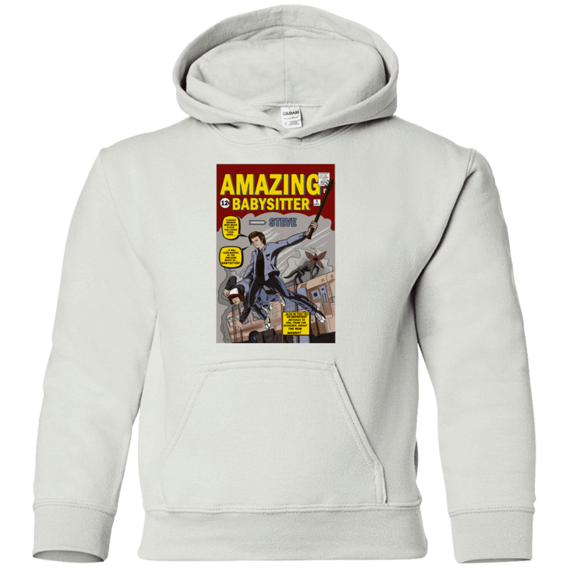 Sweatshirts White / YS The Amazing Babysitter Youth Hoodie