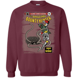 Sweatshirts Maroon / S The Amazing Bounty Hunter Crewneck Sweatshirt
