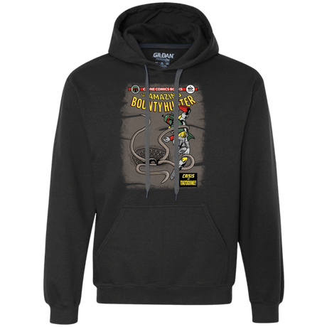 Sweatshirts Black / S The Amazing Bounty Hunter Premium Fleece Hoodie