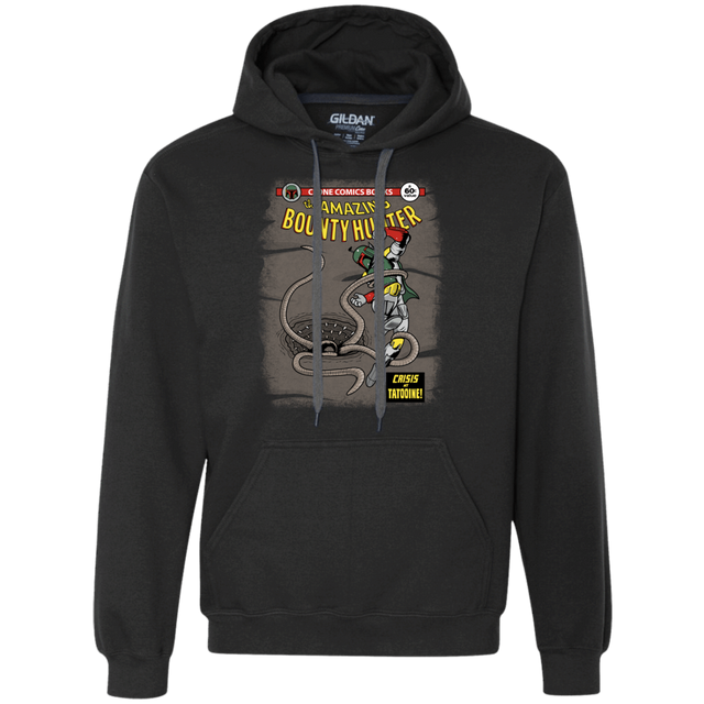 Sweatshirts Black / S The Amazing Bounty Hunter Premium Fleece Hoodie