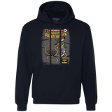 Sweatshirts Navy / S The Amazing Bounty Hunter Premium Fleece Hoodie