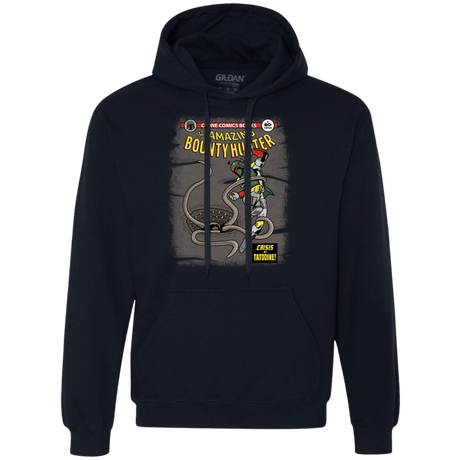 Sweatshirts Navy / S The Amazing Bounty Hunter Premium Fleece Hoodie