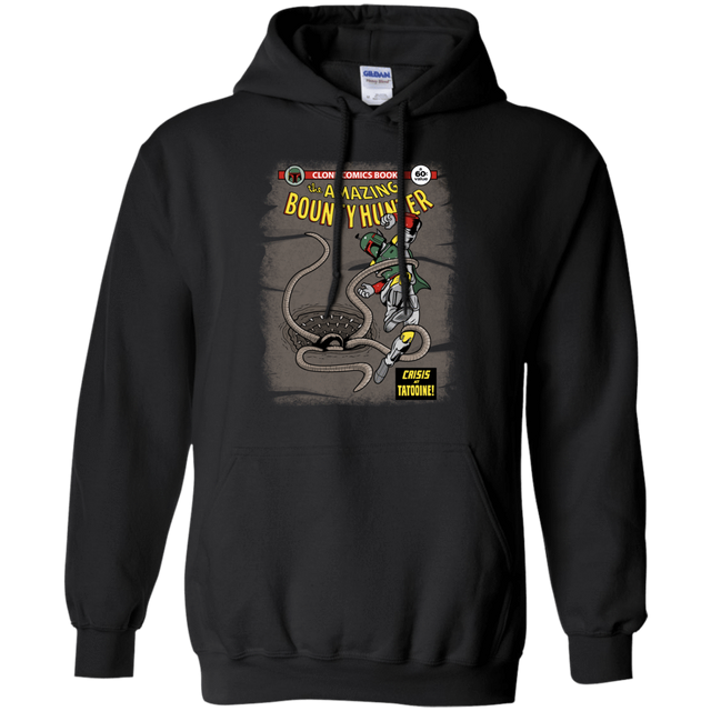 Sweatshirts Black / S The Amazing Bounty Hunter Pullover Hoodie