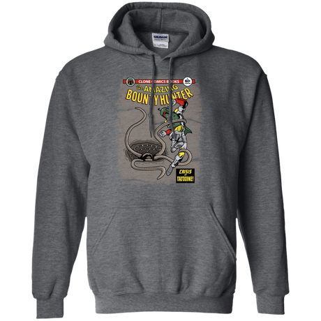 Sweatshirts Dark Heather / S The Amazing Bounty Hunter Pullover Hoodie