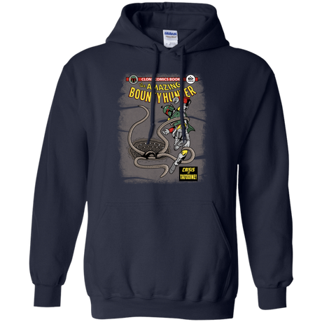 Sweatshirts Navy / S The Amazing Bounty Hunter Pullover Hoodie
