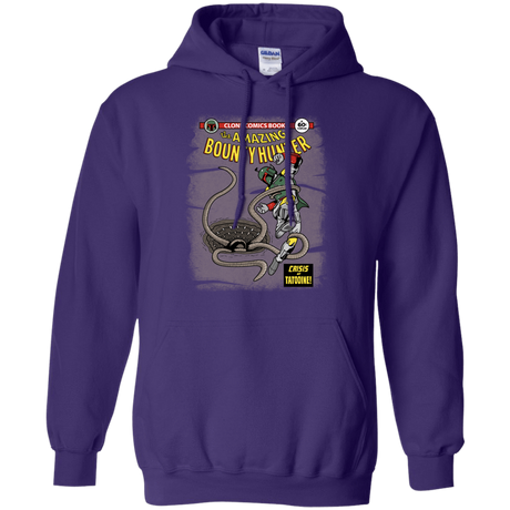 Sweatshirts Purple / S The Amazing Bounty Hunter Pullover Hoodie
