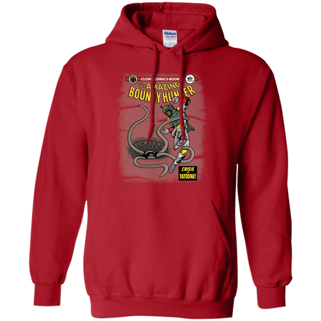 Sweatshirts Red / S The Amazing Bounty Hunter Pullover Hoodie