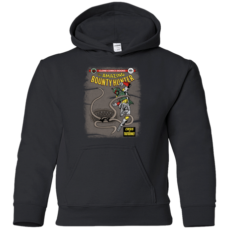 Sweatshirts Black / YS The Amazing Bounty Hunter Youth Hoodie