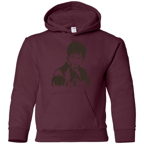 Sweatshirts Maroon / YS The Archer Youth Hoodie