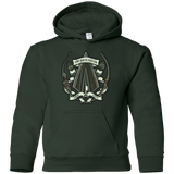Sweatshirts Forest Green / YS The Arrow Crest Youth Hoodie