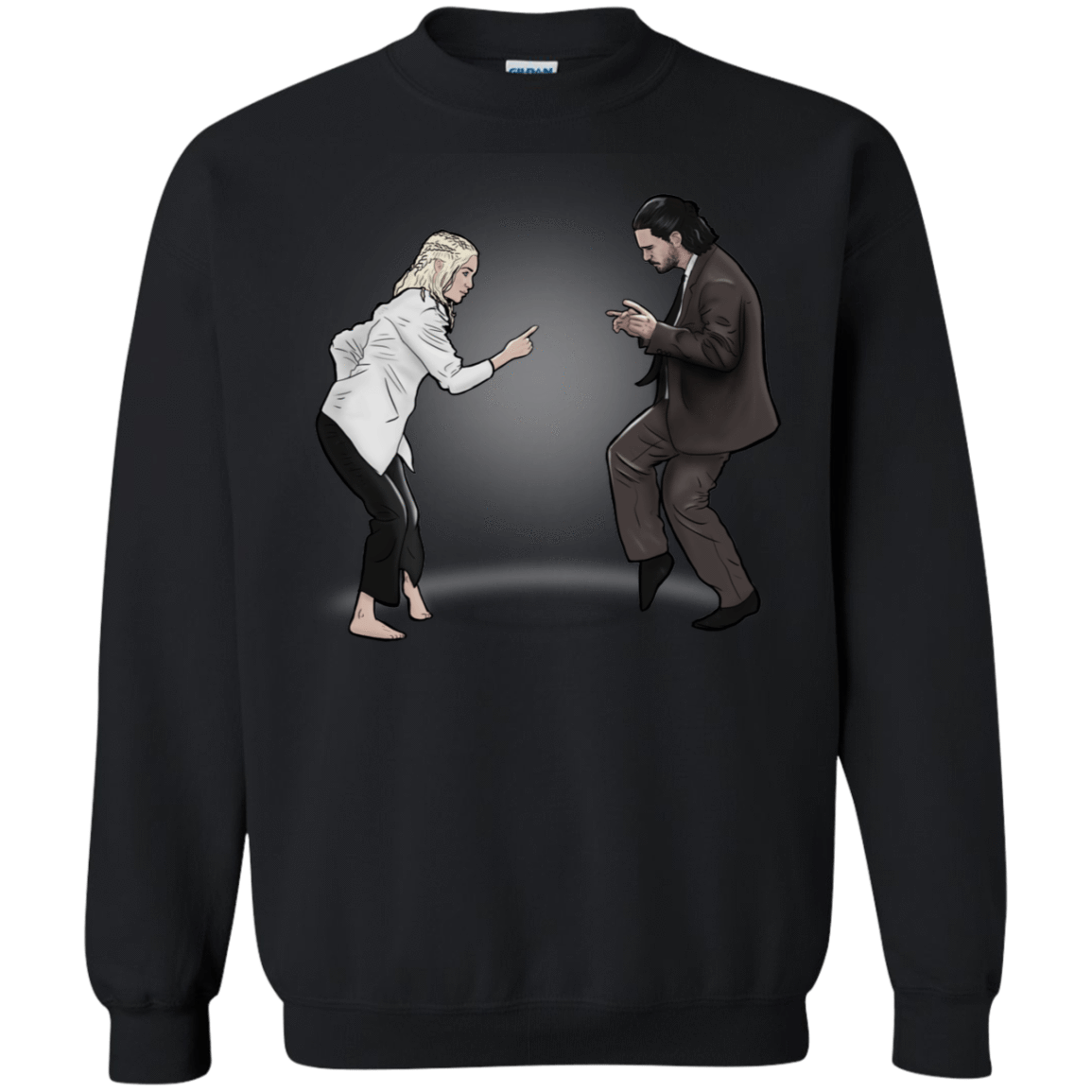 Sweatshirts Black / S The Ballad of Jon and Dany Crewneck Sweatshirt