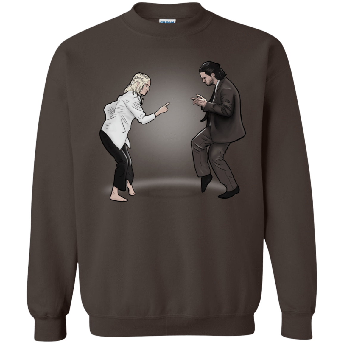 Sweatshirts Dark Chocolate / S The Ballad of Jon and Dany Crewneck Sweatshirt