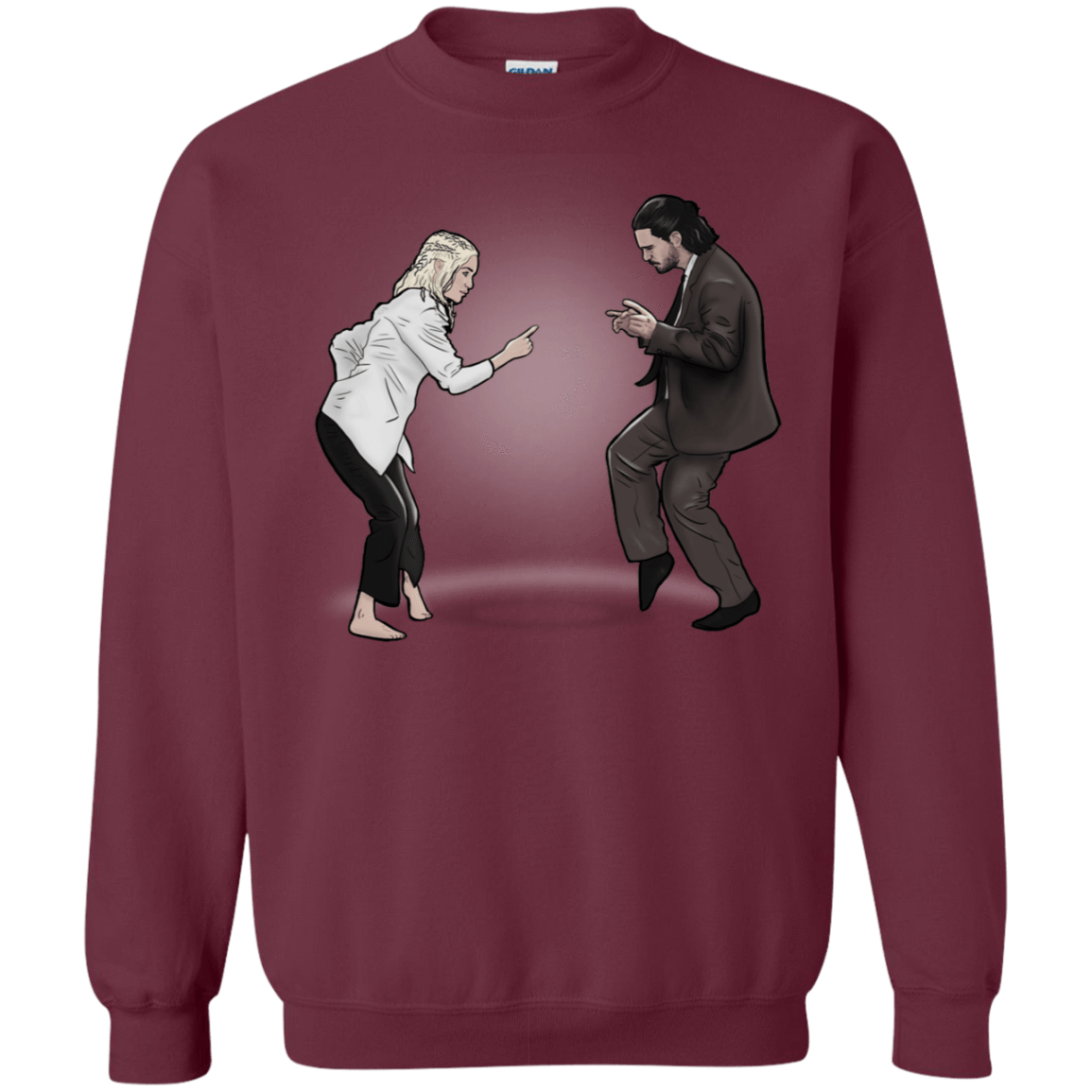 Sweatshirts Maroon / S The Ballad of Jon and Dany Crewneck Sweatshirt