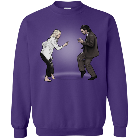 Sweatshirts Purple / S The Ballad of Jon and Dany Crewneck Sweatshirt