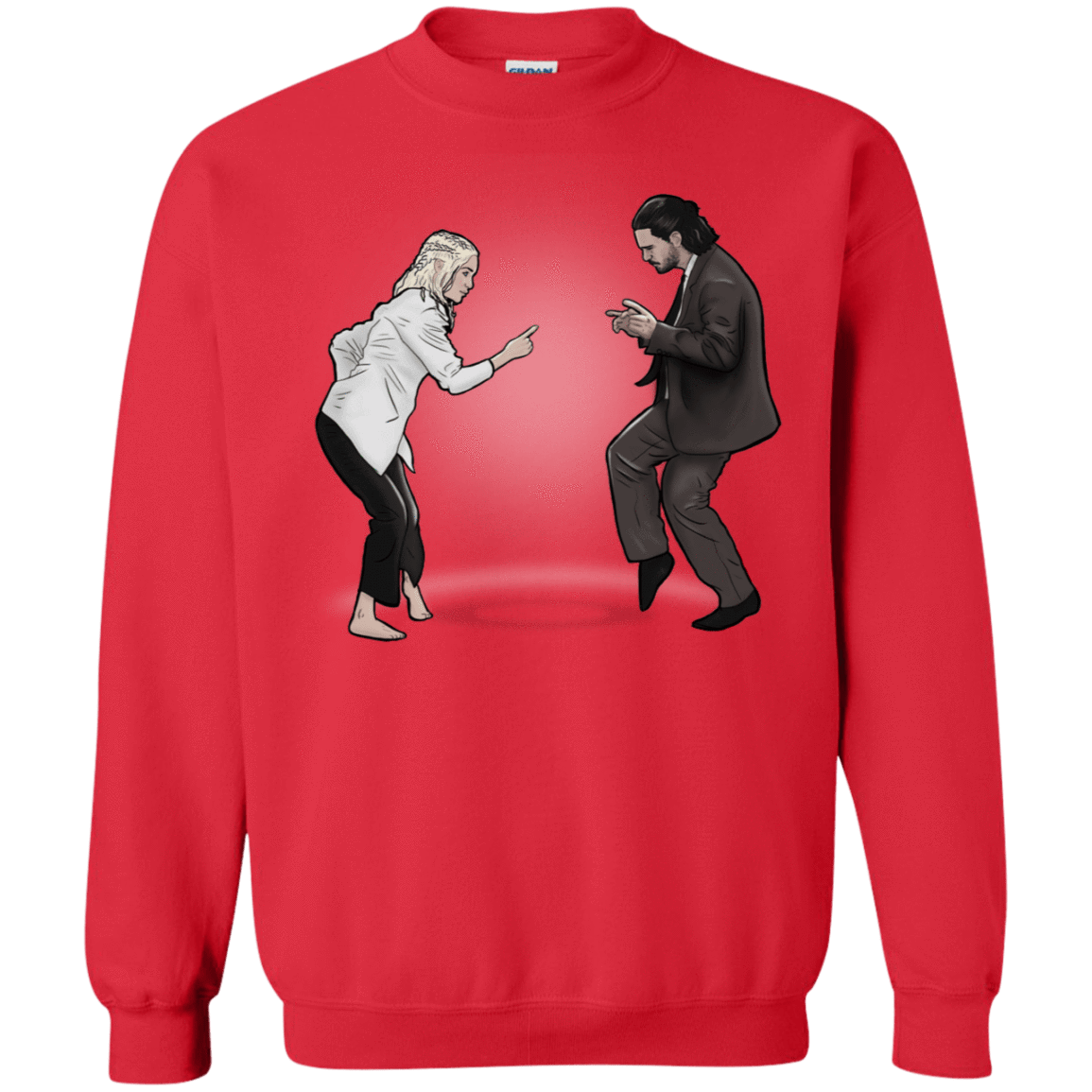 Sweatshirts Red / S The Ballad of Jon and Dany Crewneck Sweatshirt