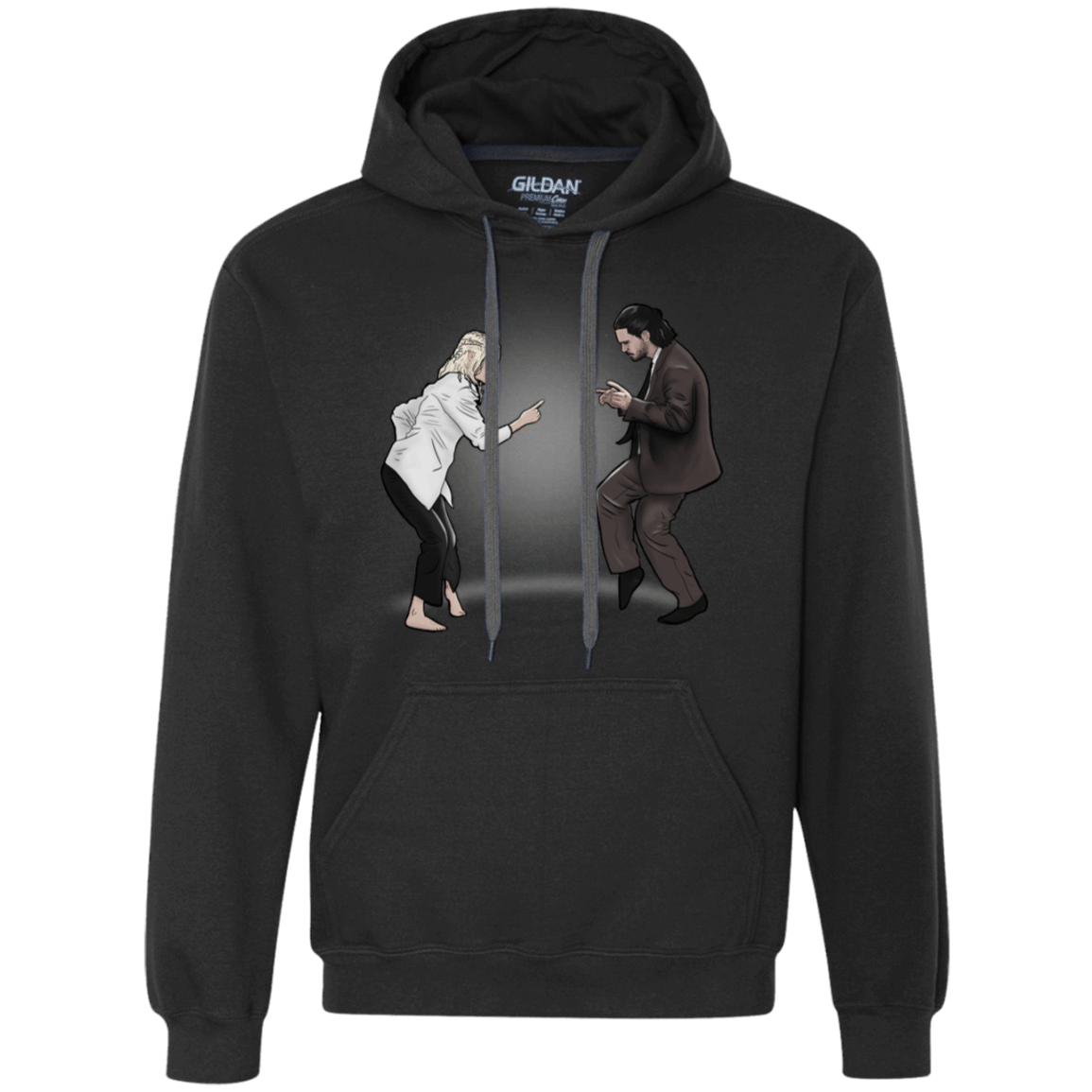 Sweatshirts Black / S The Ballad of Jon and Dany Premium Fleece Hoodie