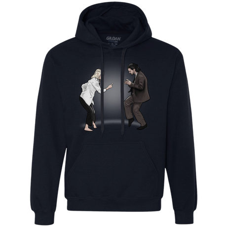 Sweatshirts Navy / S The Ballad of Jon and Dany Premium Fleece Hoodie