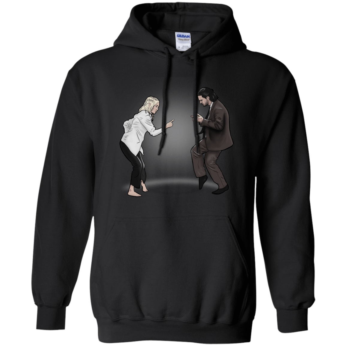 Sweatshirts Black / S The Ballad of Jon and Dany Pullover Hoodie