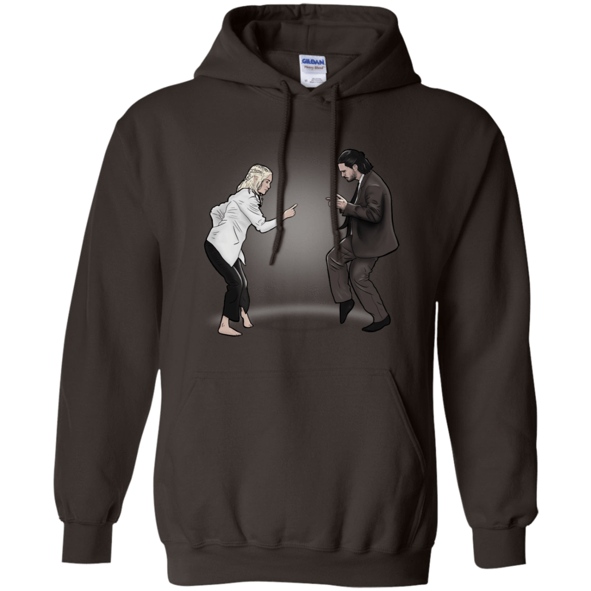 Sweatshirts Dark Chocolate / S The Ballad of Jon and Dany Pullover Hoodie