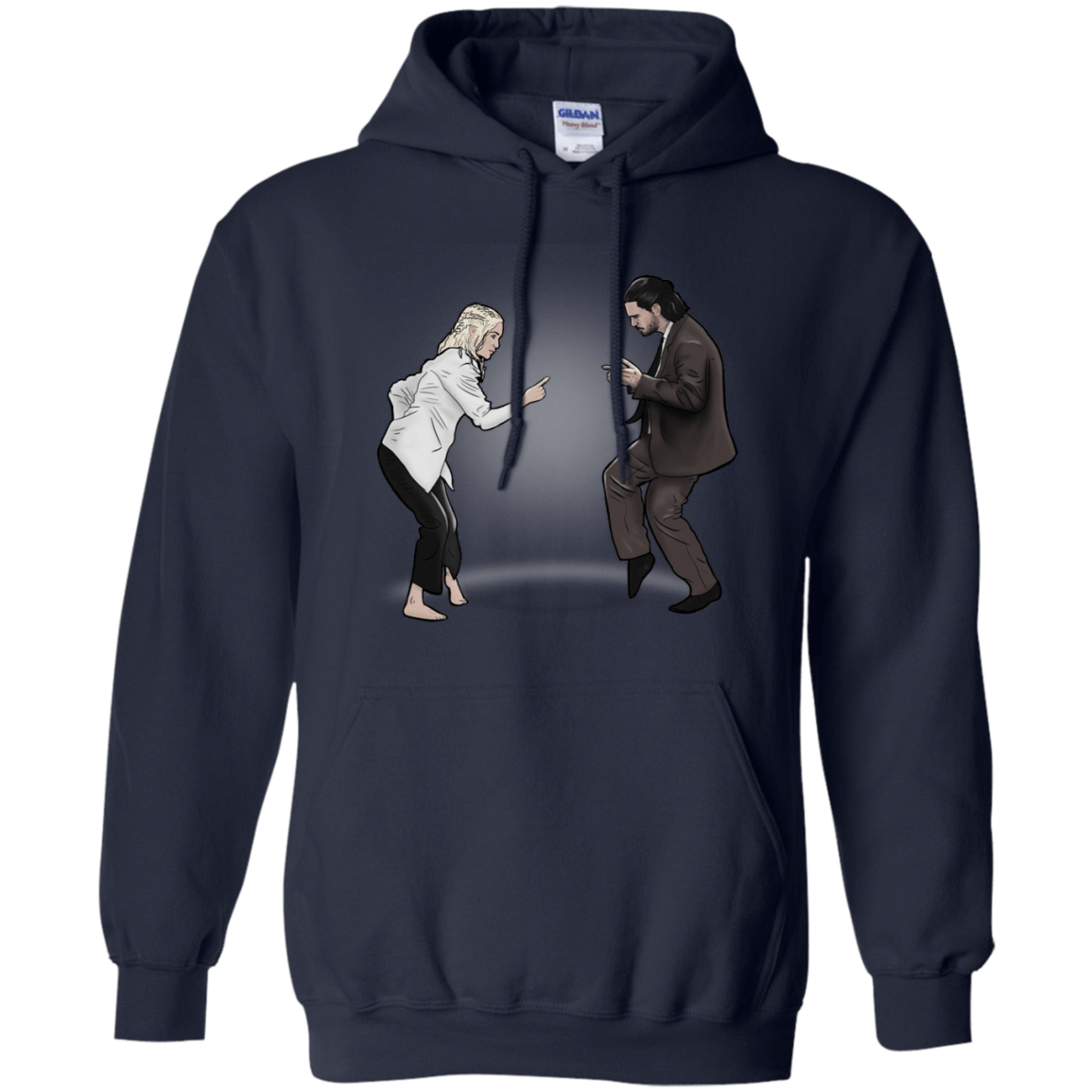 Sweatshirts Navy / S The Ballad of Jon and Dany Pullover Hoodie