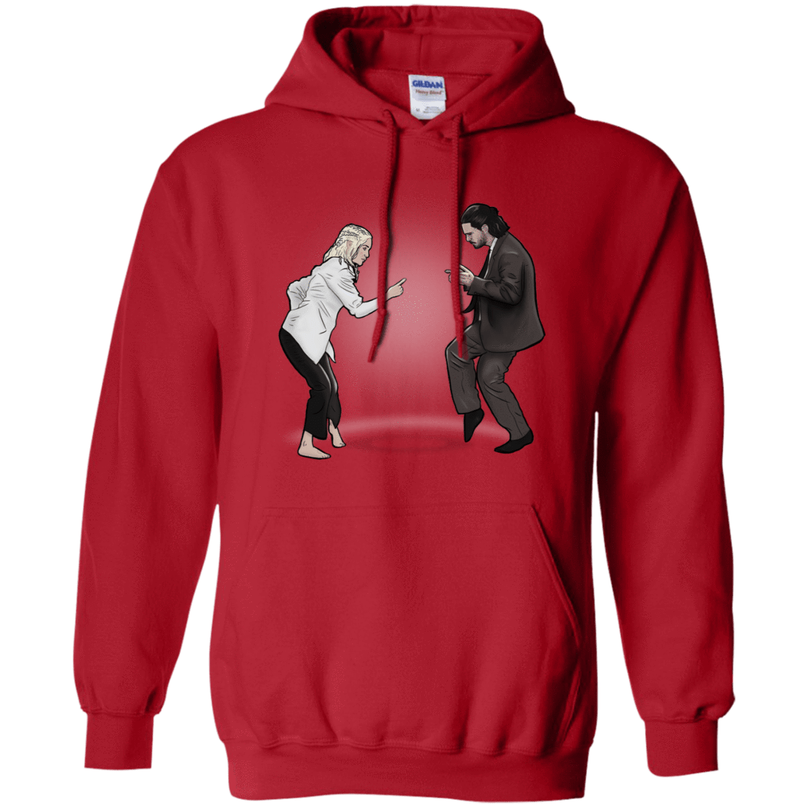 Sweatshirts Red / S The Ballad of Jon and Dany Pullover Hoodie