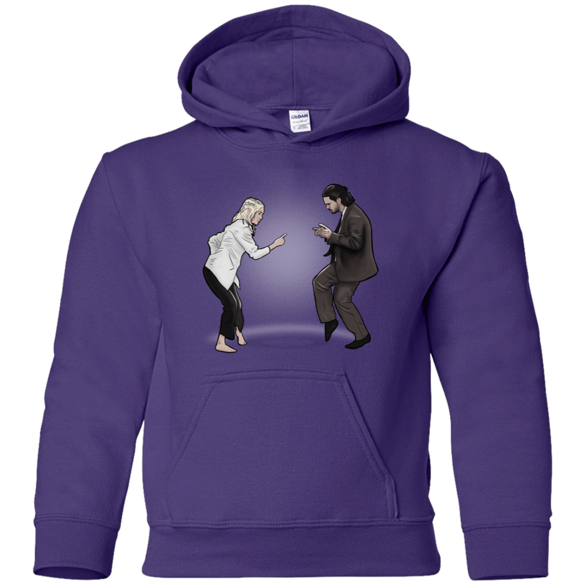 Sweatshirts Purple / YS The Ballad of Jon and Dany Youth Hoodie