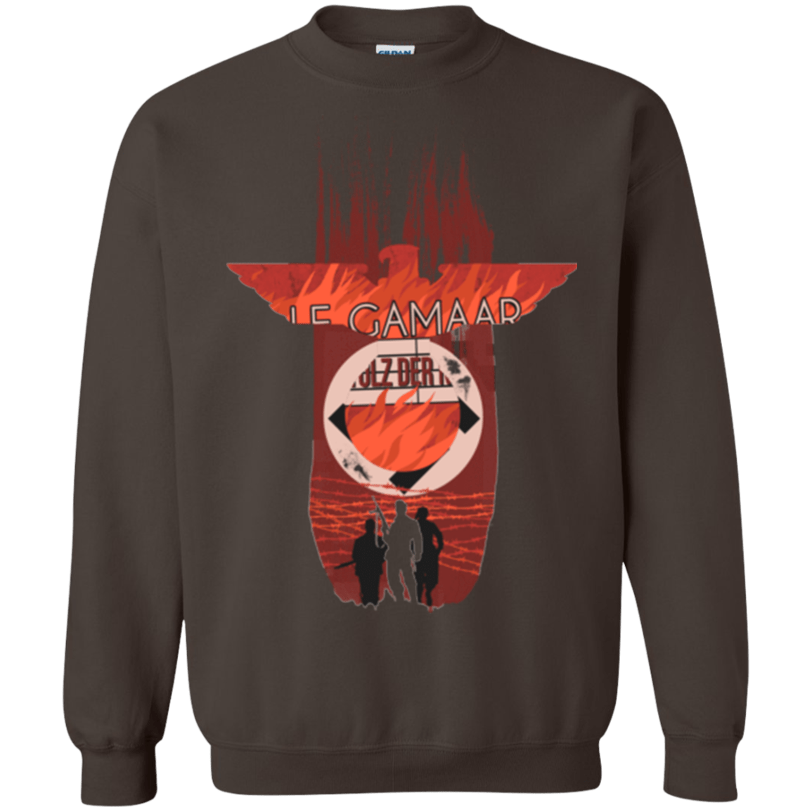 Sweatshirts Dark Chocolate / Small The Basterds Crewneck Sweatshirt