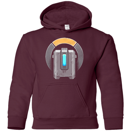 Sweatshirts Maroon / YS The Battle Automaton Youth Hoodie