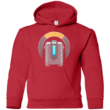 Sweatshirts Red / YS The Battle Automaton Youth Hoodie