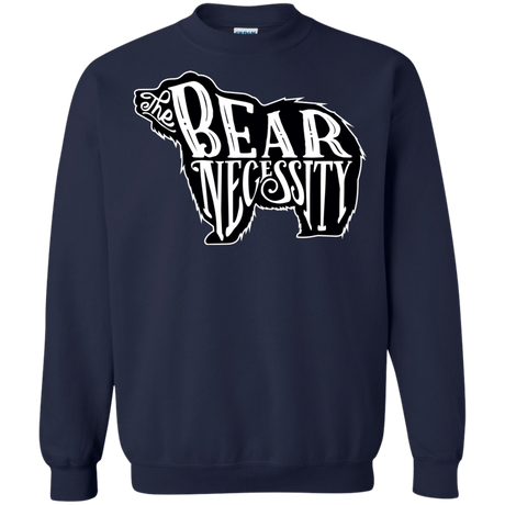 Sweatshirts Navy / S The Bear Necessity Crewneck Sweatshirt