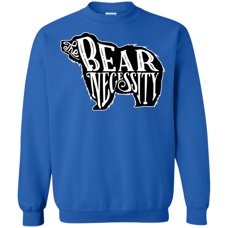 Sweatshirts Royal / S The Bear Necessity Crewneck Sweatshirt