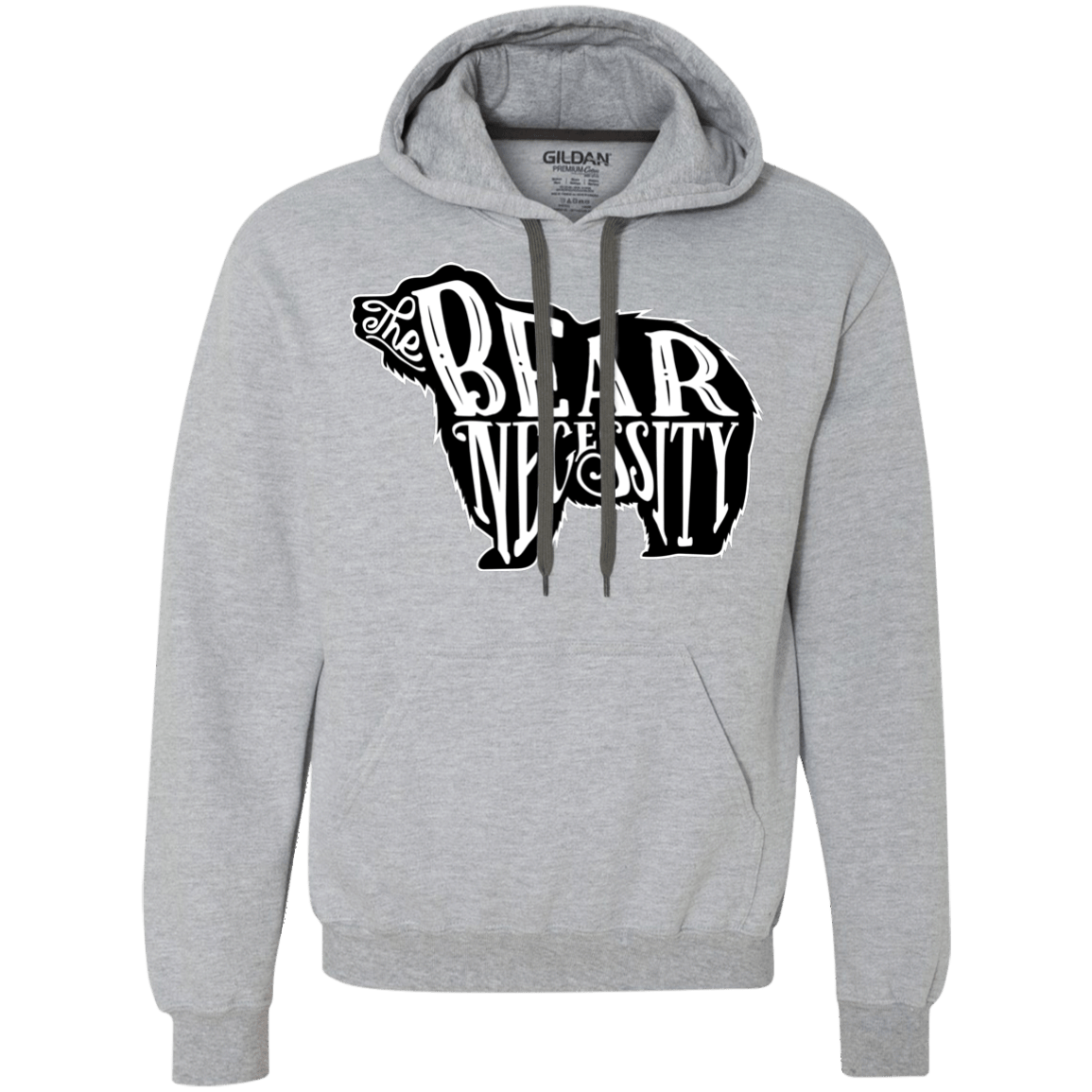 The Bear Necessity Premium Fleece Hoodie