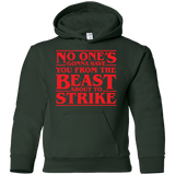 Sweatshirts Forest Green / YS The Beast Youth Hoodie