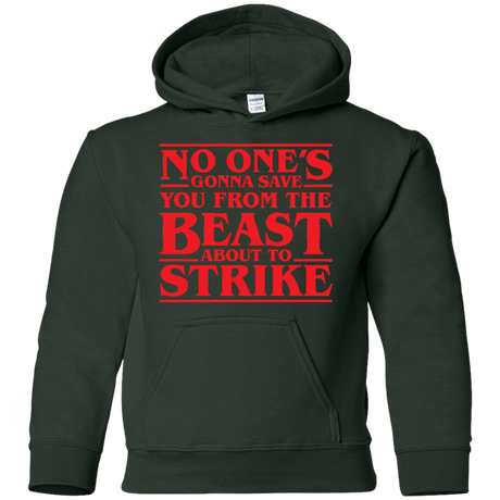 Sweatshirts Forest Green / YS The Beast Youth Hoodie